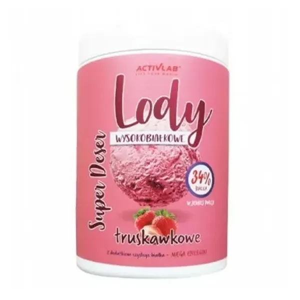 truskawkowe, lody, sorbet, proszek, produkt spożywczy