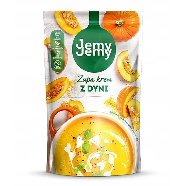 Kürbiscreme, Kürbissuppe, Dyni, Zupa krem, Suppe Beutel