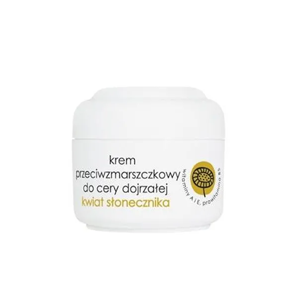 anti-wrinkle cream, eye cream, face cream, krem do cery dojrzałej, kwiat słonecznika