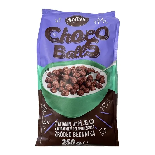 Choco Balls, Snack, Schoko-Kugeln, Keks?, Zuckerierter Snack