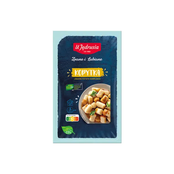 Koptyka, Square potato dumplings, Gnocchi?, Kartoffelklöße, Frittierte Kartoffelstücke