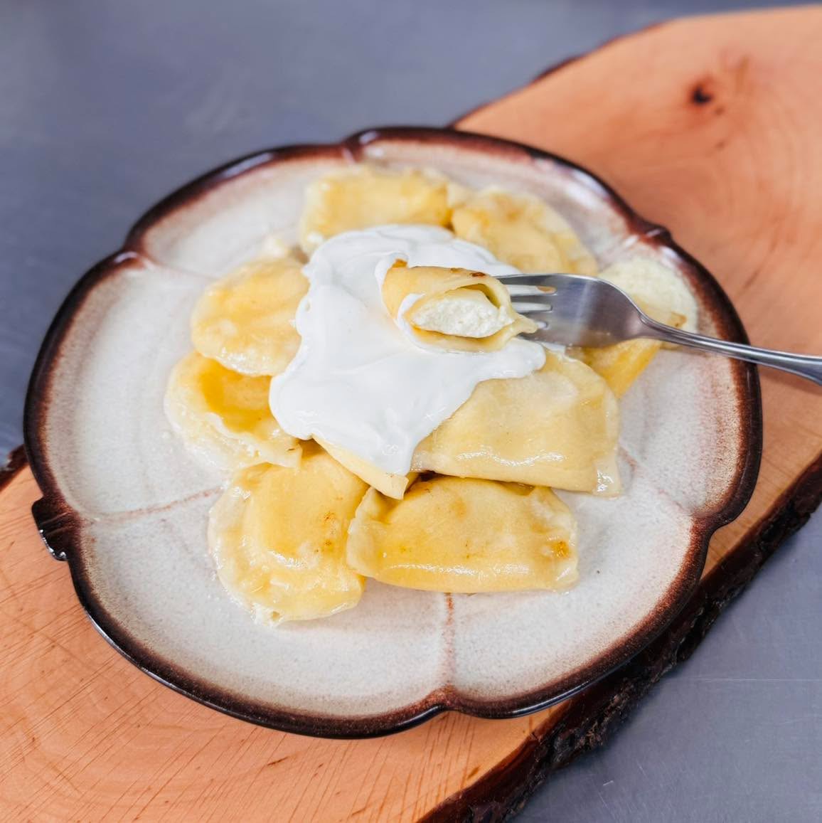 Brot, Essen, Pfannkuchen, Crêpe, Gabel