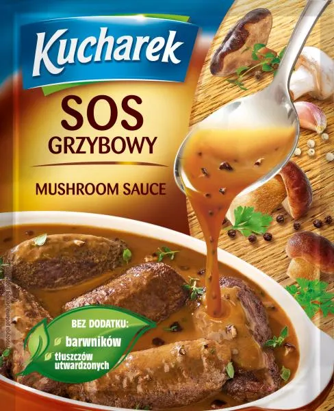 Sos, Pilzsoße, Mushroom sauce, Suppe, Braten