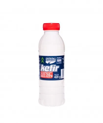 Kefir, Milchgetränk, Flasche, Weiß, rot