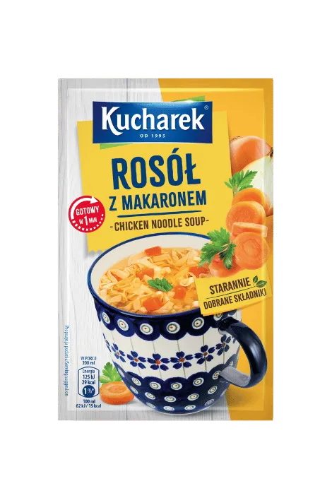 instant-suppe, hühner-nudel-suppe, makaron, polnische-suppe, kaffeed?