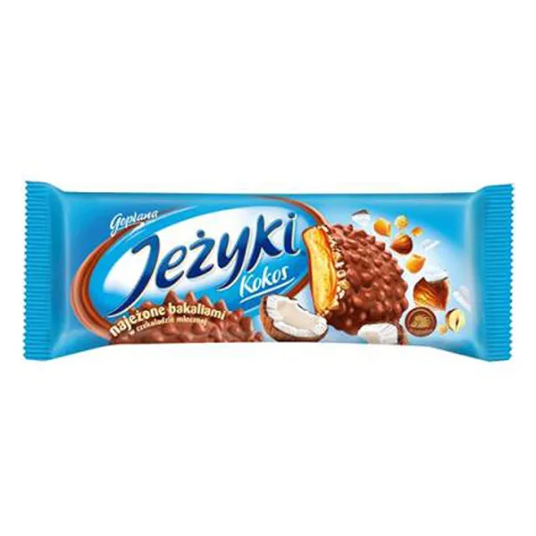Schokoriegel, Kokos, Riegel, Füllung, Keks
