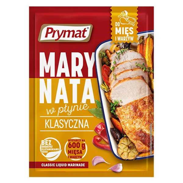 Prymāt, Marynata, w plynie, klasyczna, mięso