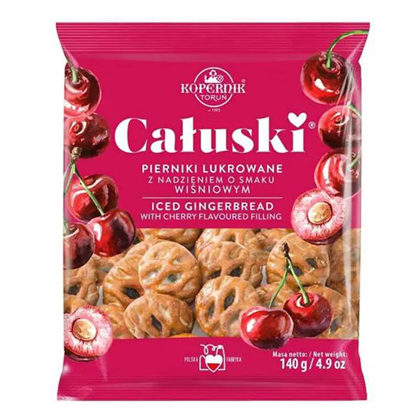 Kekse, Gingerbread, Birnenfüllung, Cherry, Iced