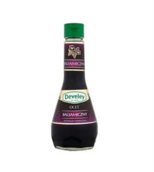 Balsamico, Balsamico-Essig, Essig, Glasflasche, grüner-Deckel