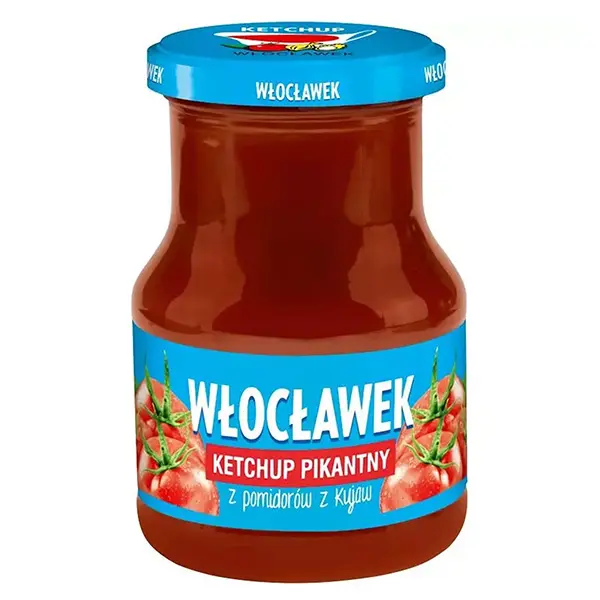 Wloclawek Ketchup Scharf - Ketchup pikantny 380g