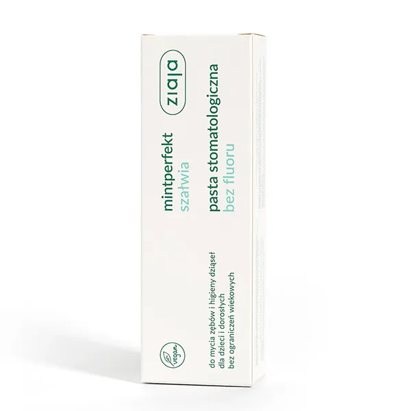 zahnpasta, paste, minteffekt, stomatologisch, ohne fluorid