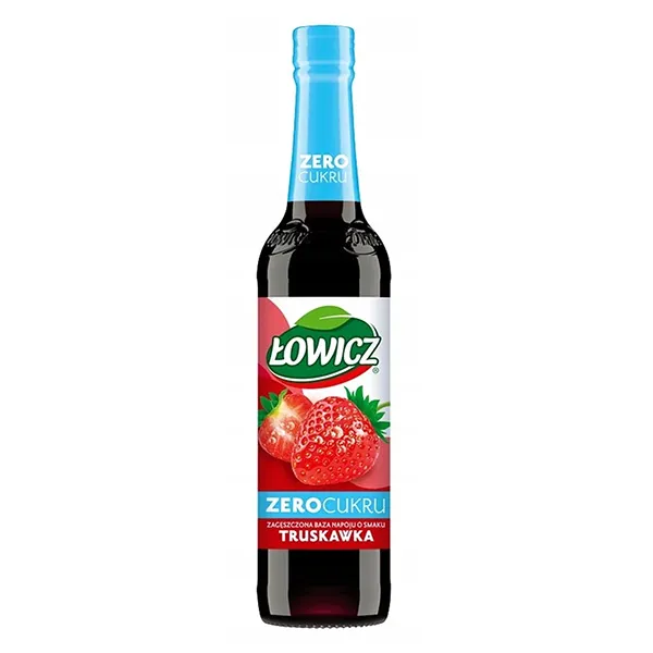 Sirup, Limonáda, Malina?, Truskawka, Napój owocowy