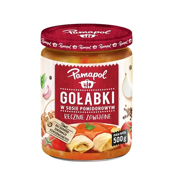 Tomatensauce, Gevüllte Pasta, Gulaschsauce, Netto-Gewicht 500g, Einmachglas