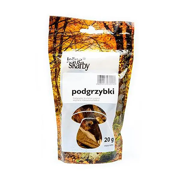 pilze, getrocknet, 20 g, lebensmittel, paket