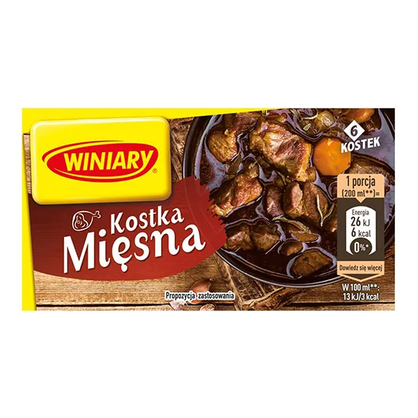 Fleischwürfel, Kostka Mięsa, Würfel, Rindfleisch, Instantgericht