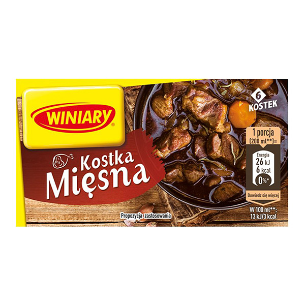 Fleischwürfel, Kostka Mięsa, Würfel, Rindfleisch, Instantgericht