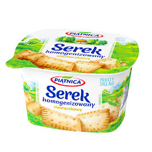 joghurt, serk, kostka, crackers, płatki