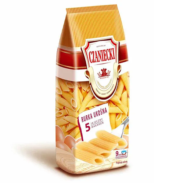 pasta, penne, uncooked, packaged, yellow
