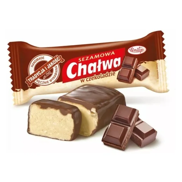 sezamowa, Chalwa w czekoladzie, batonik, kakao, czekolada