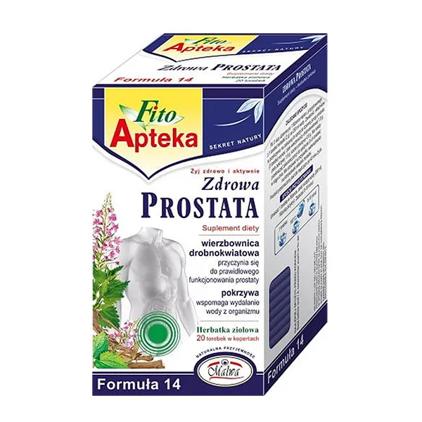 Prostata, Nahrungsergänzung, Kapseln, Herbextrakt, Formel 14