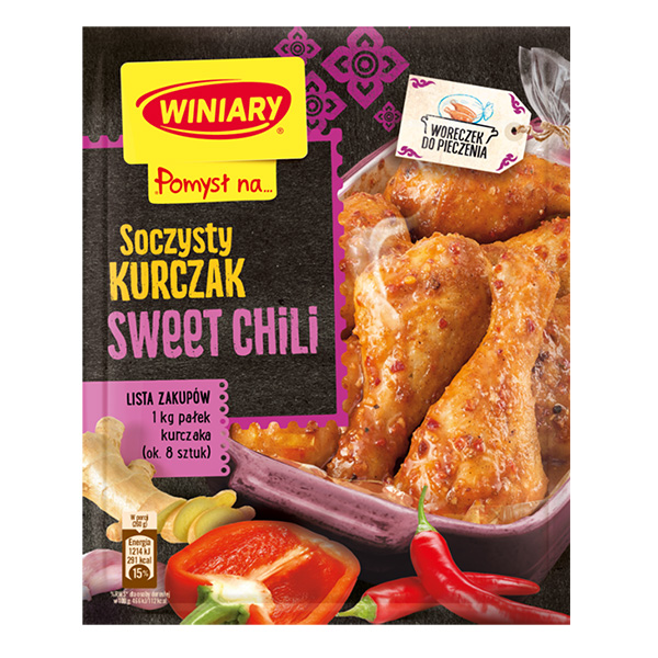 Werbung, Essen, Gebratenes Hähnchen, Plakat, Mittagessen