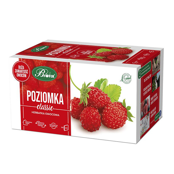 BiFix Classic Walderdbeer-Früchtetee - Herbatka poziomka (20x2,5g) 50g