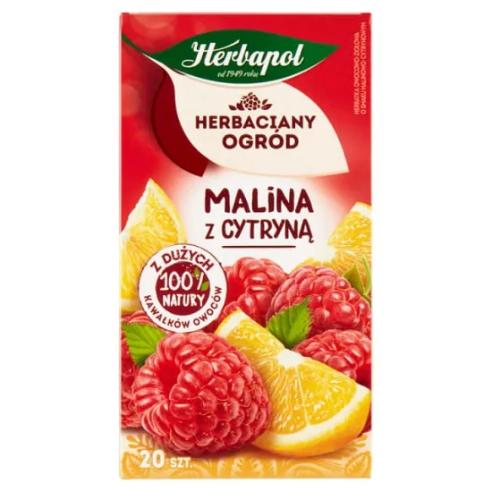 malina, cytryna, napój, owoce, sok