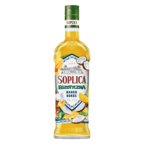 Soplica, Exotisch, Mango kokos, Likör, Kokos