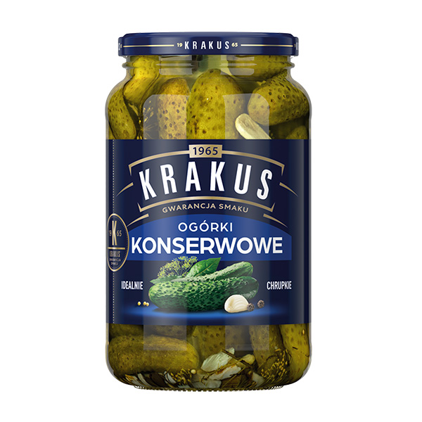Krakus Eingelegte Gurken - Ogorki Konserwowe 920g