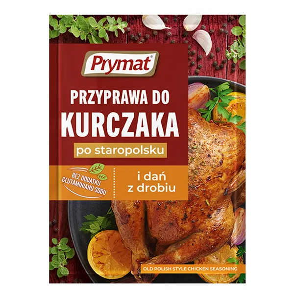 przyprawa do kurczaka, po staropolsku, bez glutaminianu sodu, i dan z drobiu, przyprawa w proszku