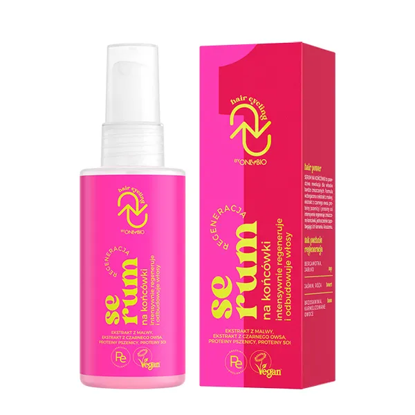 pink bottle, Spray, Haarserum, Conditioner, vegan
