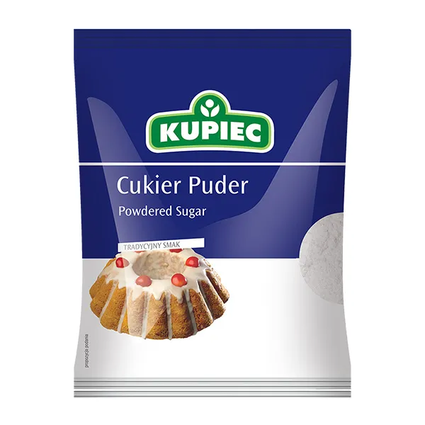 Puderzucker, Kuchenpuder, Backzutat, Verpackung, Backzutat