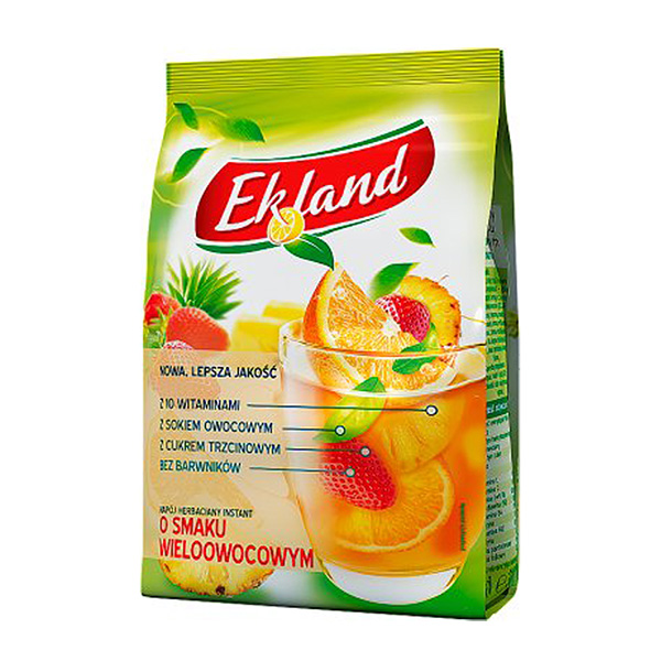 Ekland Mehrfrucht-Teegetränk - Napoj herbaciany o smaku owocowym 300g