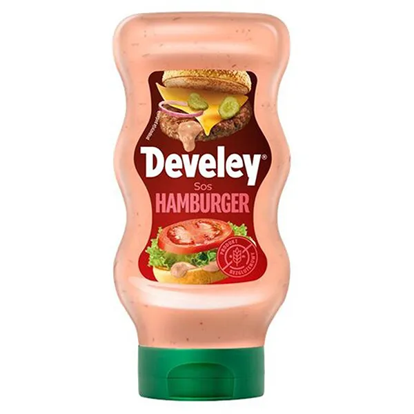 Ketchup, Hamburger, Soße, Kunststoffflasche, Squeeze Flasche