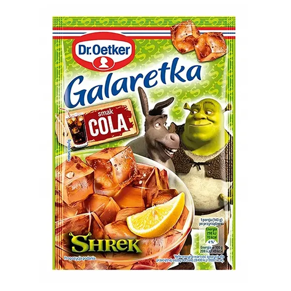Kaugummi?, Cola-Geschmack, Shrek, Eiswürfelform, Fantasie-Charaktere