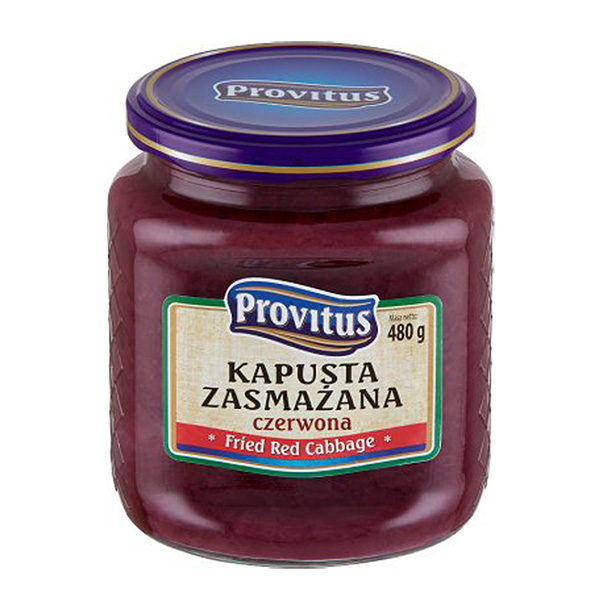 Provitus Rotkohl Gebraten - Kapusta zasmazana 480g