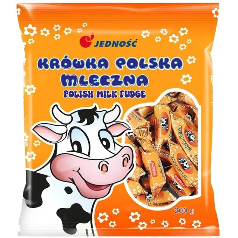 Jednosc Krówka Polska Milchkaramellen 200 g - Krowka Polska mleczna 200 g